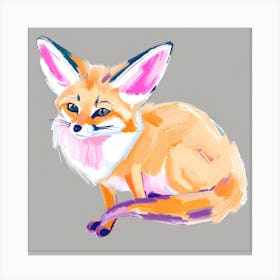 Fennec Fox 04 Canvas Print
