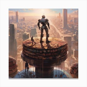 Poster For Avengers Canvas Print