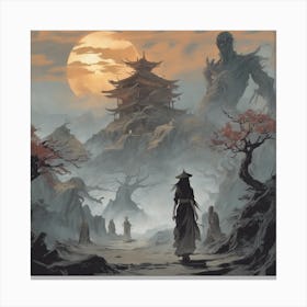 Asian Landscape 1 Canvas Print