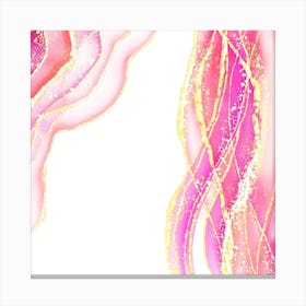Sparkling Pink Agate Texture 12 1 Canvas Print