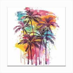 Palm Trees 38 Canvas Print