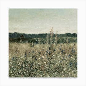 Wildflowers In The Meadow 1 Canvas Print