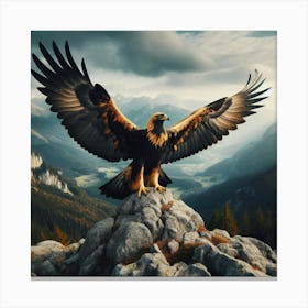 Eagle 8 Canvas Print