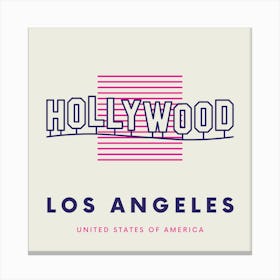 Hollywood Los Angeles Canvas Print