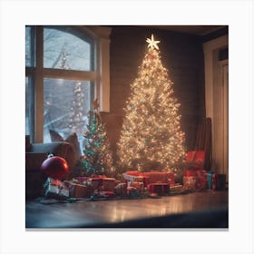 Christmas Tree 66 Canvas Print