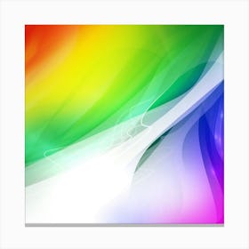 Rainbow Background Canvas Print