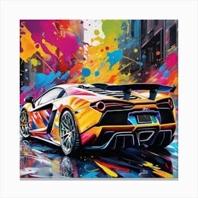 Lamborghini 158 Canvas Print