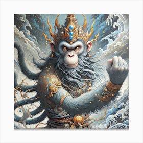 Monkey God Canvas Print