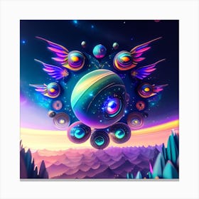 Psychedelic Art 36 Canvas Print