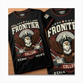 Frontier College Eagle Canvas Print