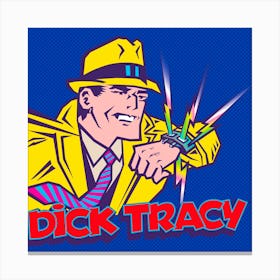 Dick Tracy Canvas Print