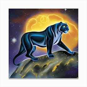 Beautiful Panther Canvas Print