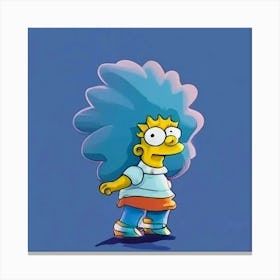 Simpsons Canvas Print
