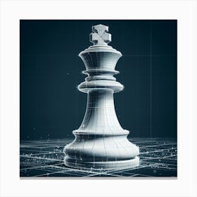 Chess Piece Canvas Print