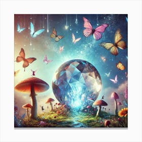 Fairy Garden 3 Canvas Print