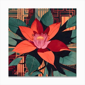 Lotus Flower 1 Canvas Print