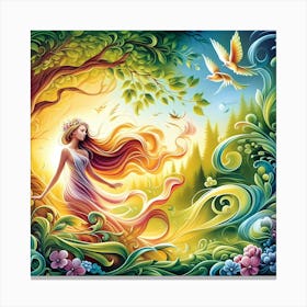 Fairy 5 Canvas Print