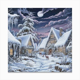 An Intricate And Detailed Illustration Depicting T Ypqdsglrtf6qpq1 Csdjaq 7834t2dqtg2rs5qwcx7x7a Canvas Print