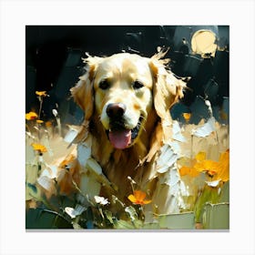 Golden Retriever 5 Canvas Print