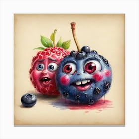 Berries 1 Canvas Print