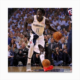 Jrue Holiday AI Canvas Print