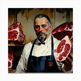 Butcher 3 Canvas Print