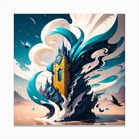 Castle In The Sky 2 Canvas Print