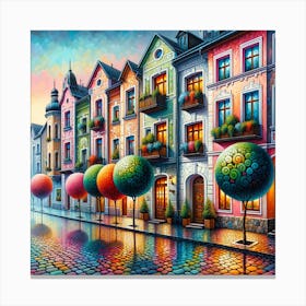 City Street II Canvas Print