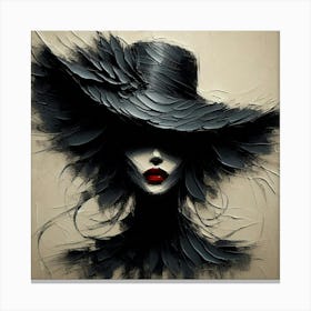 A mysterious woman 6 Canvas Print