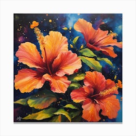 Hibiscus 3 Canvas Print