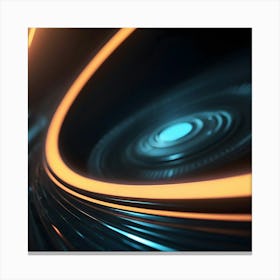 Abstract Motion - Motion Stock Videos & Royalty-Free Footage Canvas Print