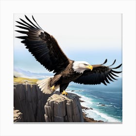 Bald Eagle 14 Canvas Print