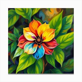 Dahlia Flower 1 Canvas Print