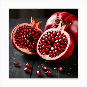 Pomegranate Canvas Print