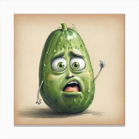 Pickle 7 Canvas Print