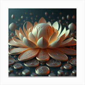 Lotus Flower 2 Canvas Print