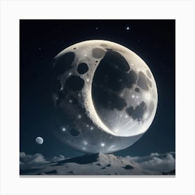 Full Moon Canvas Print