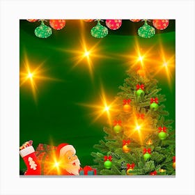 Christmas Tree Canvas Print