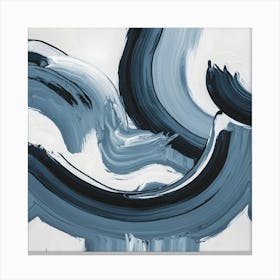 'Blue Wave' 1 Canvas Print