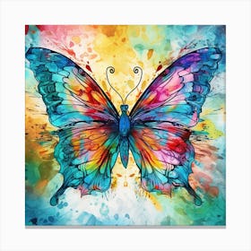 Butterfly Painting 3 Canvas Print