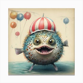 Puffer Fish 9 Canvas Print