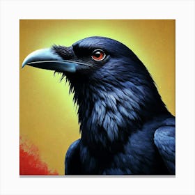 Raven Canvas Print