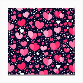 Valentine'S Day Wallpaper 1 Canvas Print