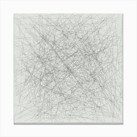 SCRATCHES (Generative) V82 Canvas Print