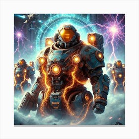 Helios Vanguard Heat Shields Canvas Print