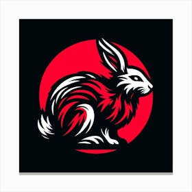 Rabbit Logo 1 Canvas Print