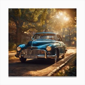 Vintage Car Canvas Print