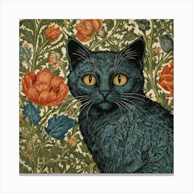 Blue Cat 1 Canvas Print