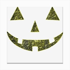 Vintage Jack O Lantern Jackolantern Pumpkin Face Canvas Print