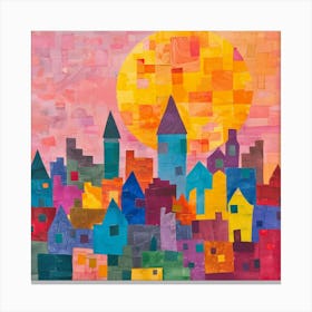 Cityscape 21 Canvas Print